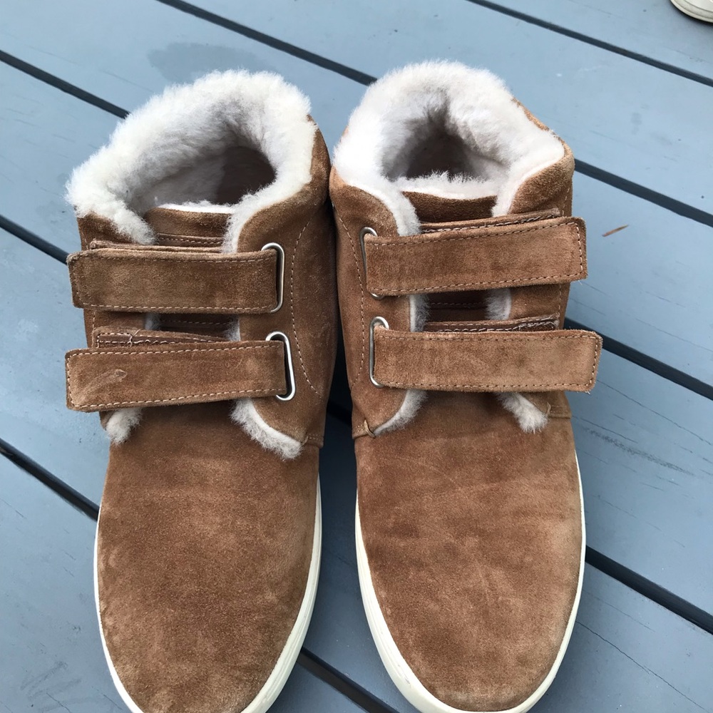 Rag and Bone Shearling suede booties size 36